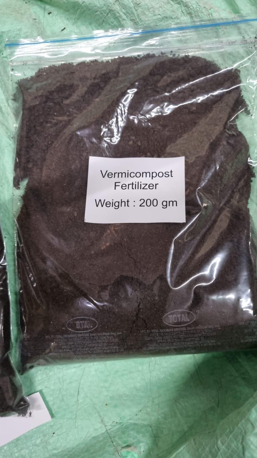 Organic Vermicompost 200gm Each (Pack of 2)