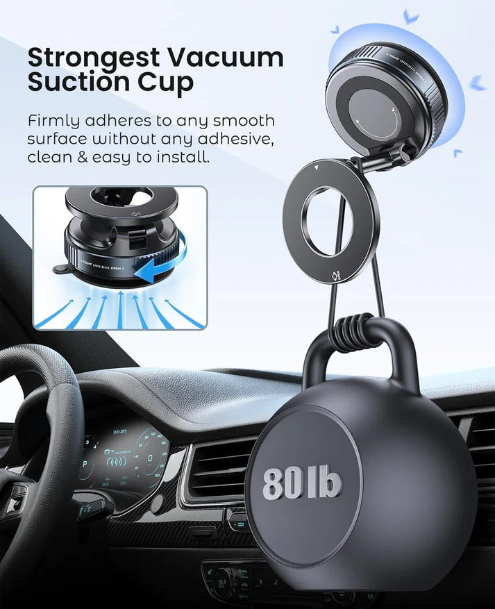 Vacuum Magnetic Phone Holder Stand